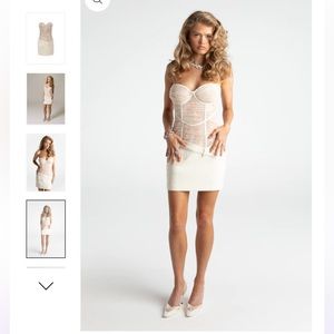 Nana Jacqueline Dress - Jane, Ivory Size XS New Without Tags